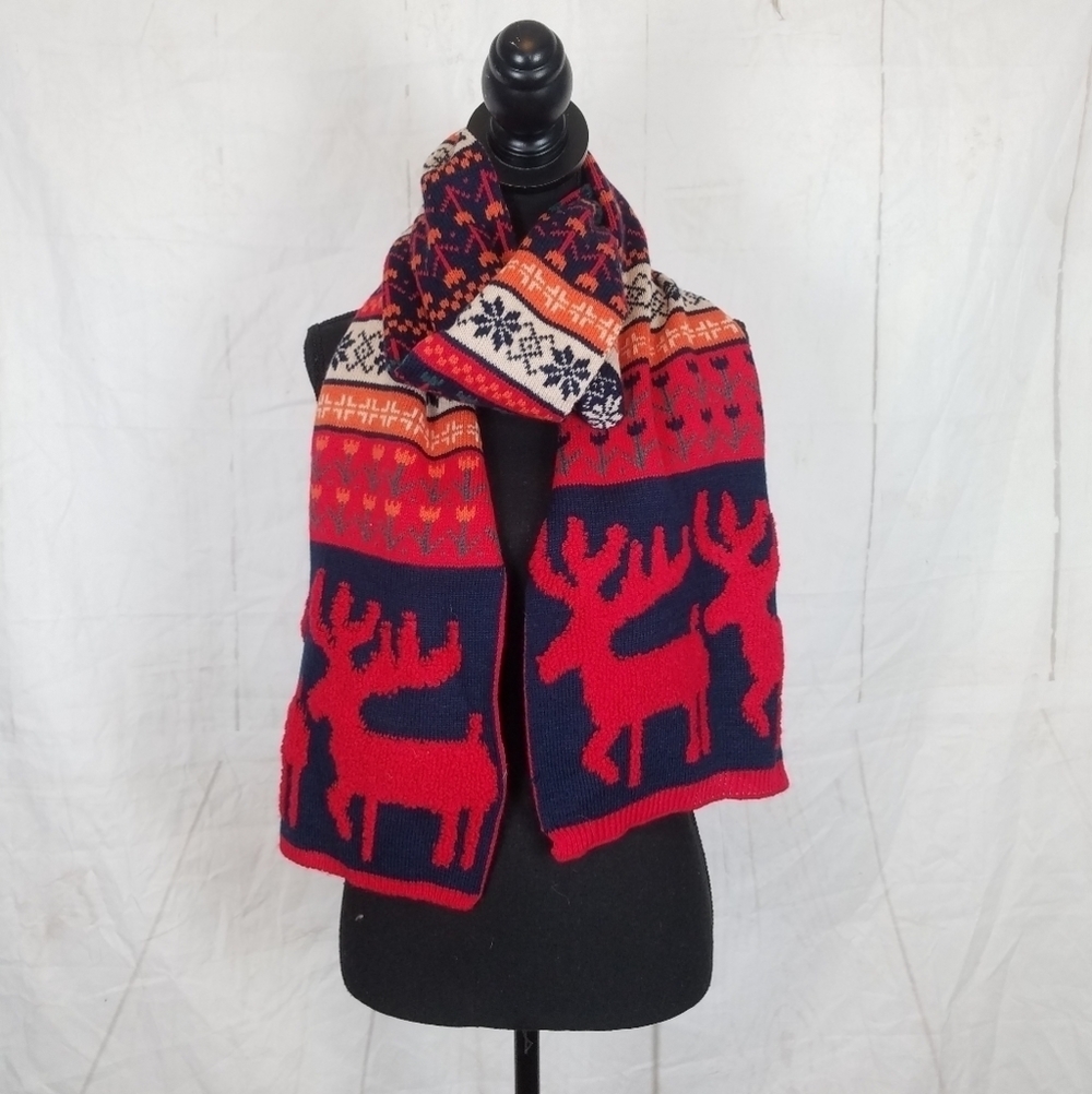 Colorful printed scarf